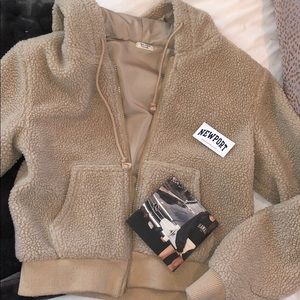 Super rare and cute brandy teddy bear jacket!